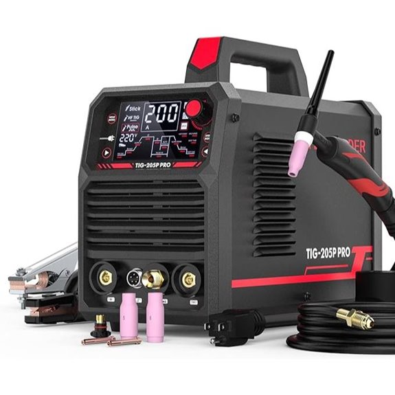 YESWELDER 205A 3-in-1 Tig Stick Welding Machine