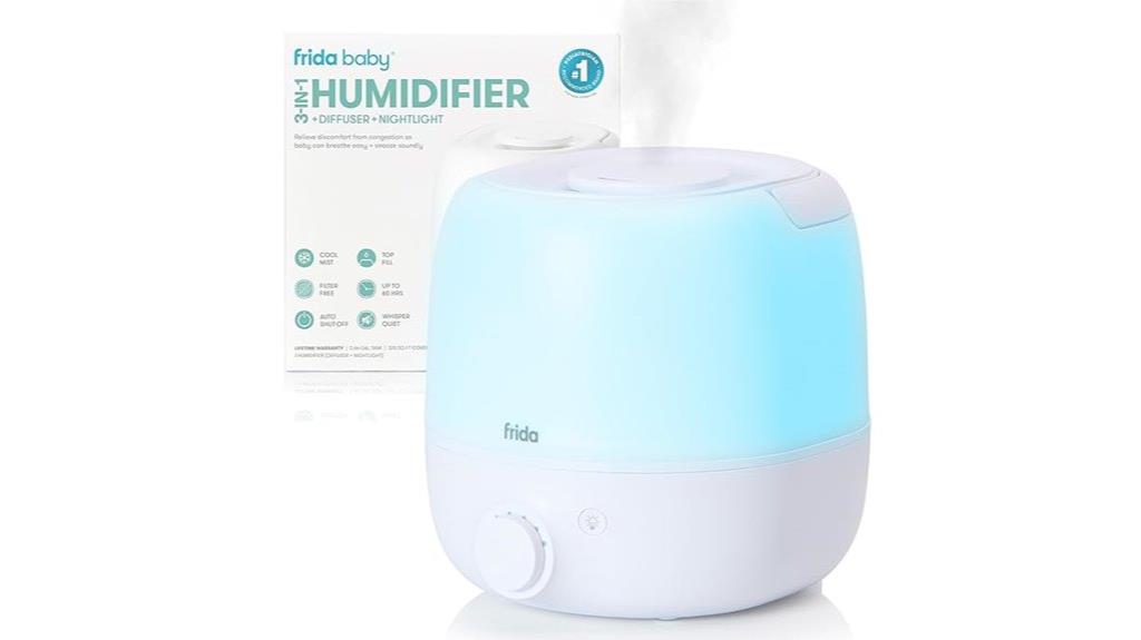versatile baby humidifier device