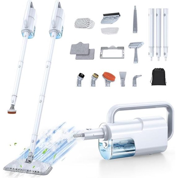 ScrubWiz 10-in-1 Steam Cleaner and Mop