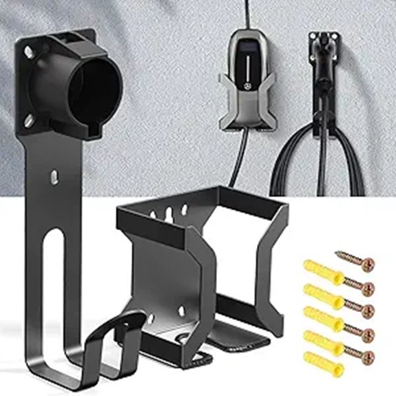BMZX J1772 EV Charger Wall Mount & Cable Organizer