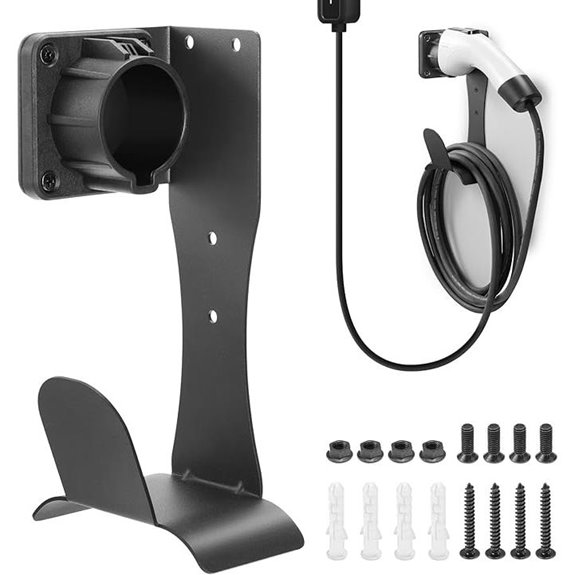 EV Charger Cable Organizer Wall Mount J1772 Holder