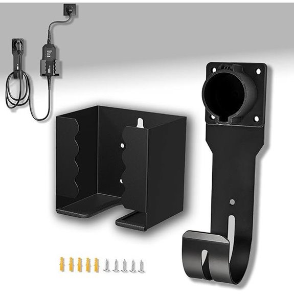 EV Charger Wall Mount Kit with Cable Organizer