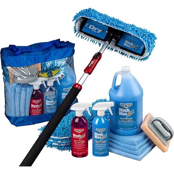 Aero Waterless RV Aircraft Boat Wash & Wax Kit