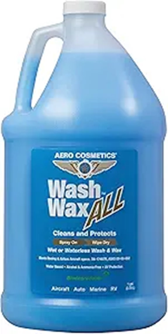 Waterless Car Wash Wax with UV Protection