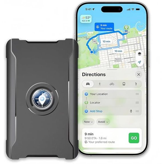 GPS Vehicle & Kids Tracker with 4G LTE Waterproof No Subscription