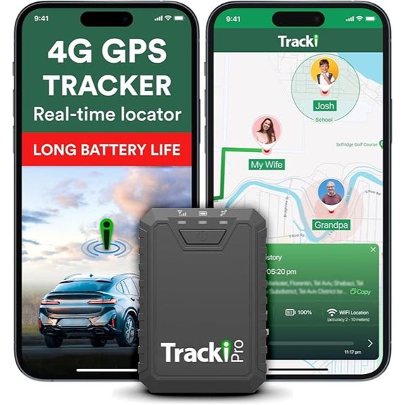 Tracki Pro GPS Vehicle Tracker with Waterproof Design