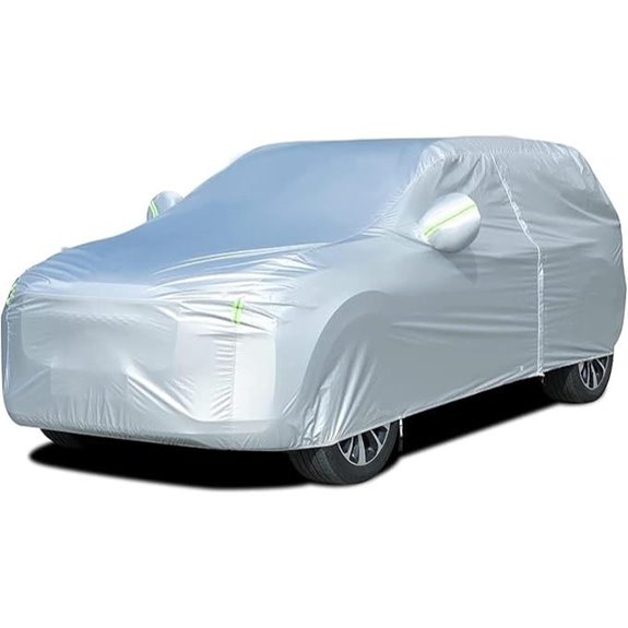Tecoom SUV Car Cover Waterproof Windproof with Lock