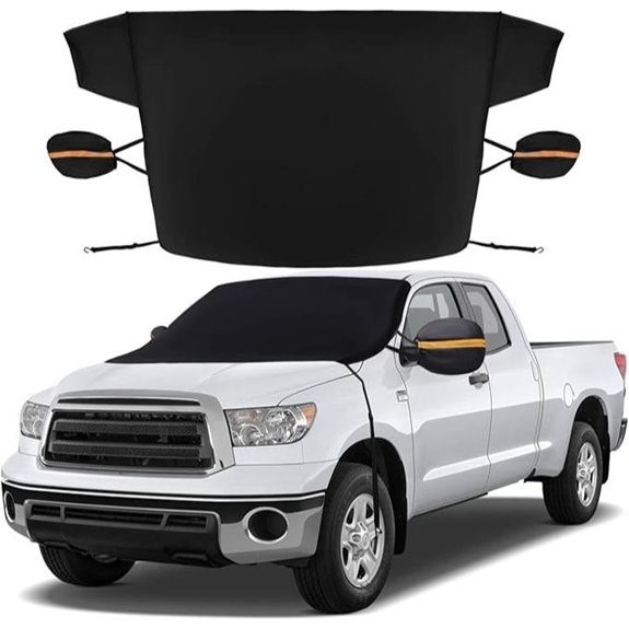 Sfee Waterproof Windshield Cover with Mirror Covers