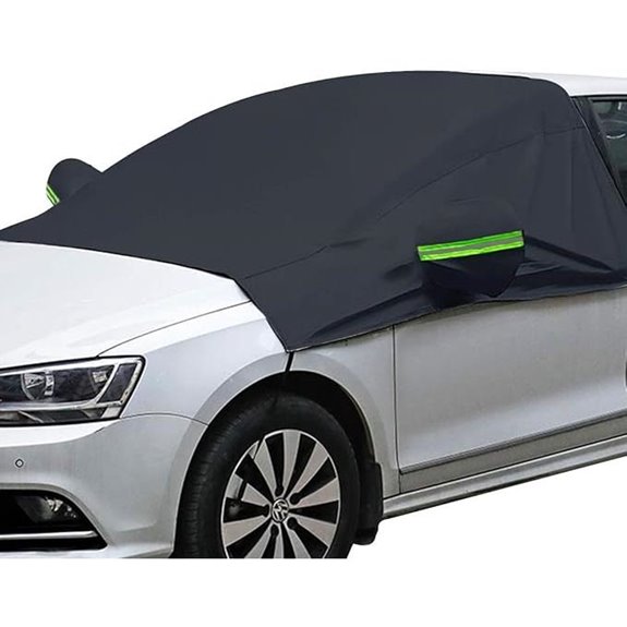 Weatherproof Windshield Snow Cover with Mirror Covers