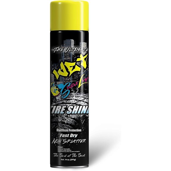 Street Legal The Ultimate Wet Tire Shine 14oz Spray Can