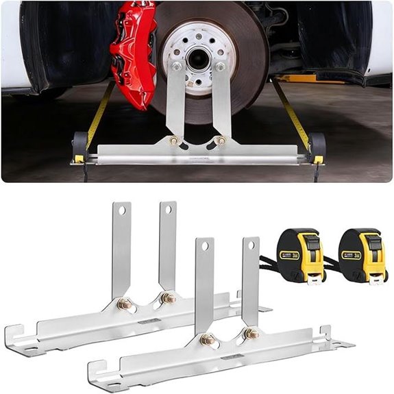 VEVOR Wheel Alignment Plates with Measuring Tapes