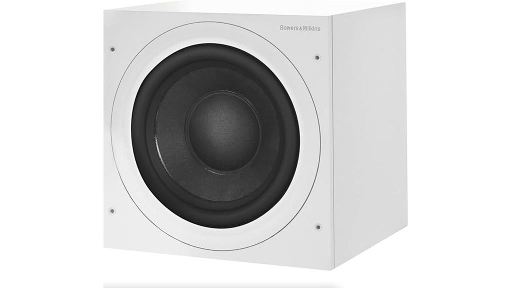 white bowers wilkins subwoofer