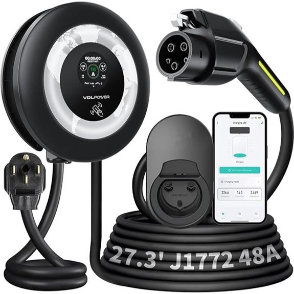Level 2 EV Charger with WiFi and App