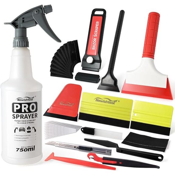NEWISHTOOL Window Tint Kit with Vinyl Wrap Tools
