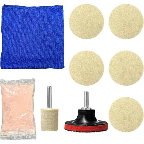 Glass Polishing Kit for Windshields and Windows