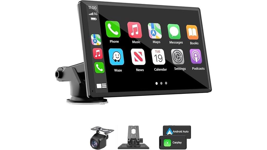 wireless 7 car stereo