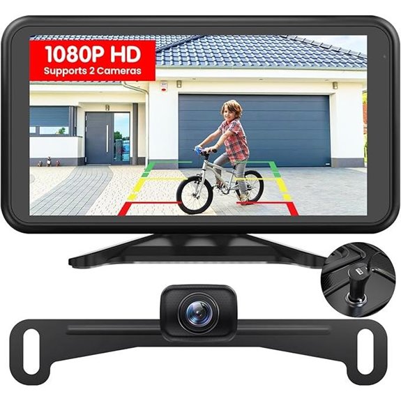 AUTO-VOX Wireless Backup Camera with Night Vision