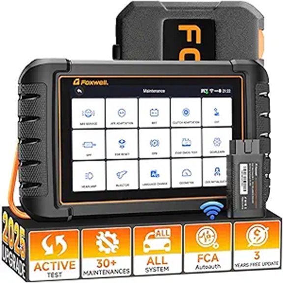 FOXWELL NT809BT Wireless Car Diagnostic Scanner