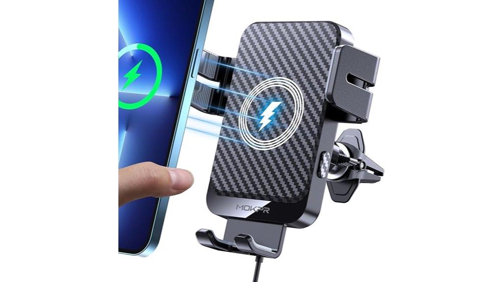wireless fast charging mount