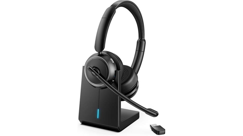 wireless pc headset with microphone
