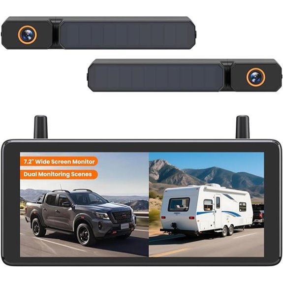 AUTO-VOX Solar Wireless Backup Camera System