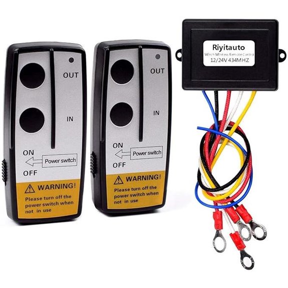 Wireless Winch Remote Control Kit for Car and SUV