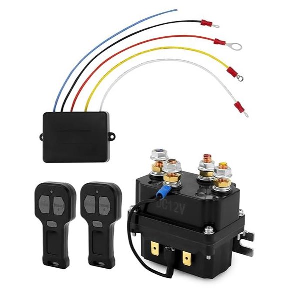 QWORK Wireless Winch Remote Control Kit
