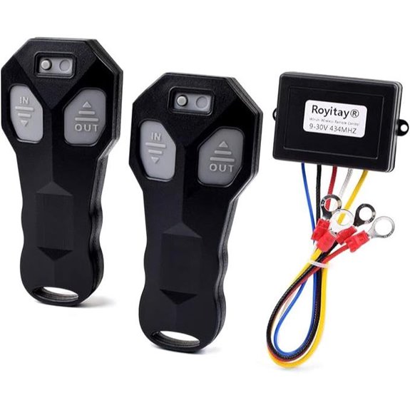 Royitay 12V Wireless Winch Remote Control Kit (2 Pack)