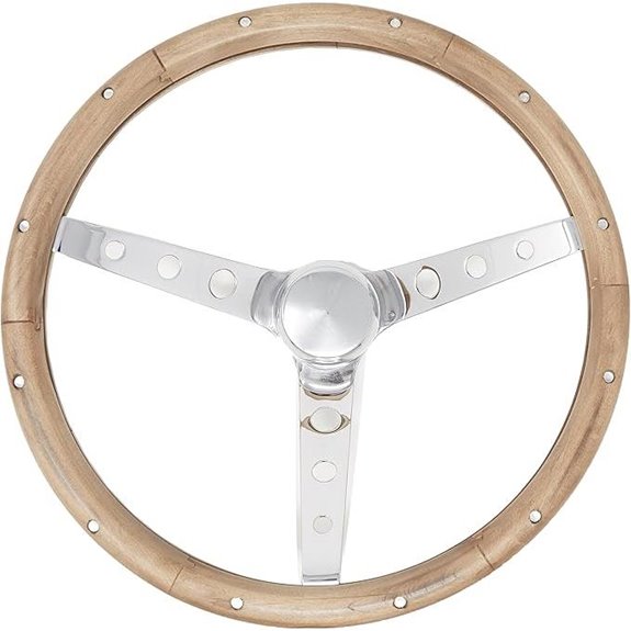 Grant 201 Classic Wood Steering Wheel with Rivets