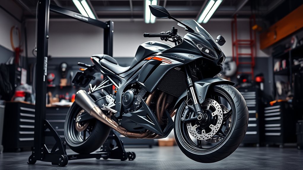 workshop motorcycle lift essentials