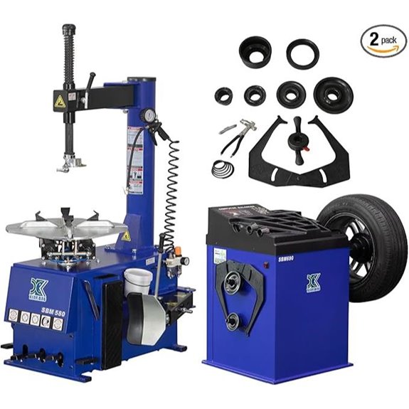 XK-New 2.0 HP Tire Changer & Balancer Machine