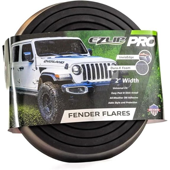 EZ Flares XL Fender Flares PRO - 2-Inch Extension