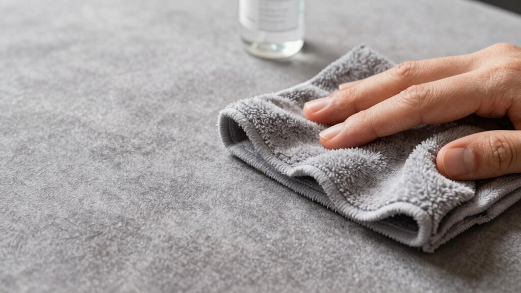 act quickly clean gently