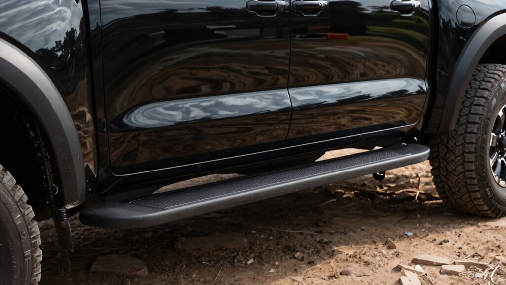 automated adjustable vehicle steps
