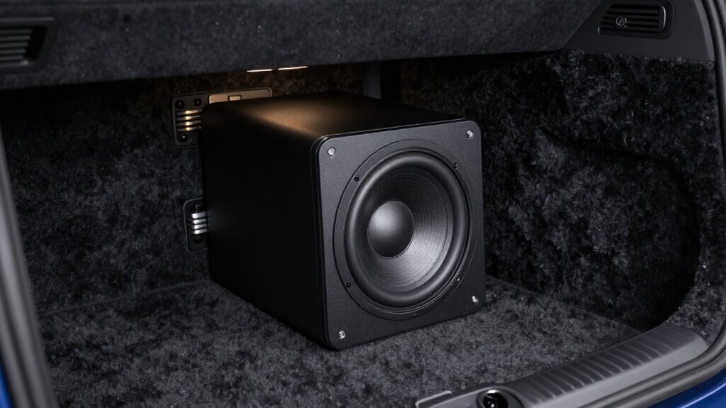 compact subwoofer installation options