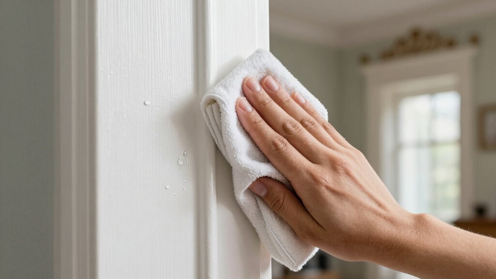 door jambs stay clean longer