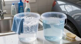 efficient two bucket washing method