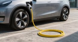 enhanced ev cable organization