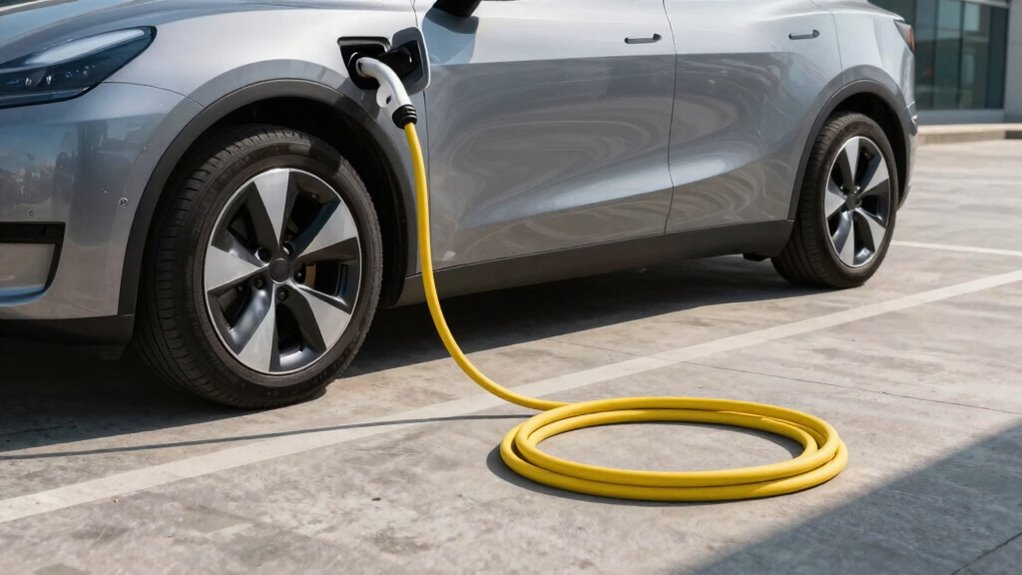 enhanced ev cable organization