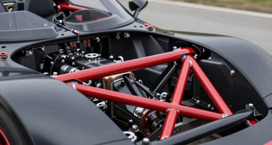 enhanced rigidity improves handling