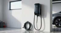 garage electric vehicle installation