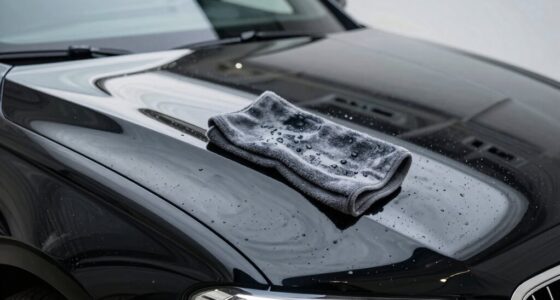 gentle black car washing