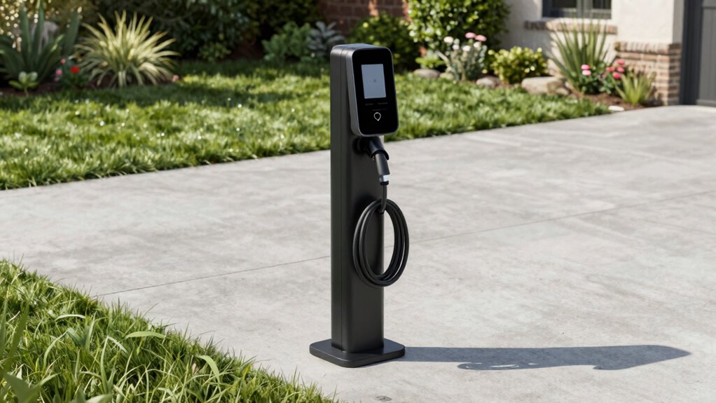 installation considerations for driveway chargers