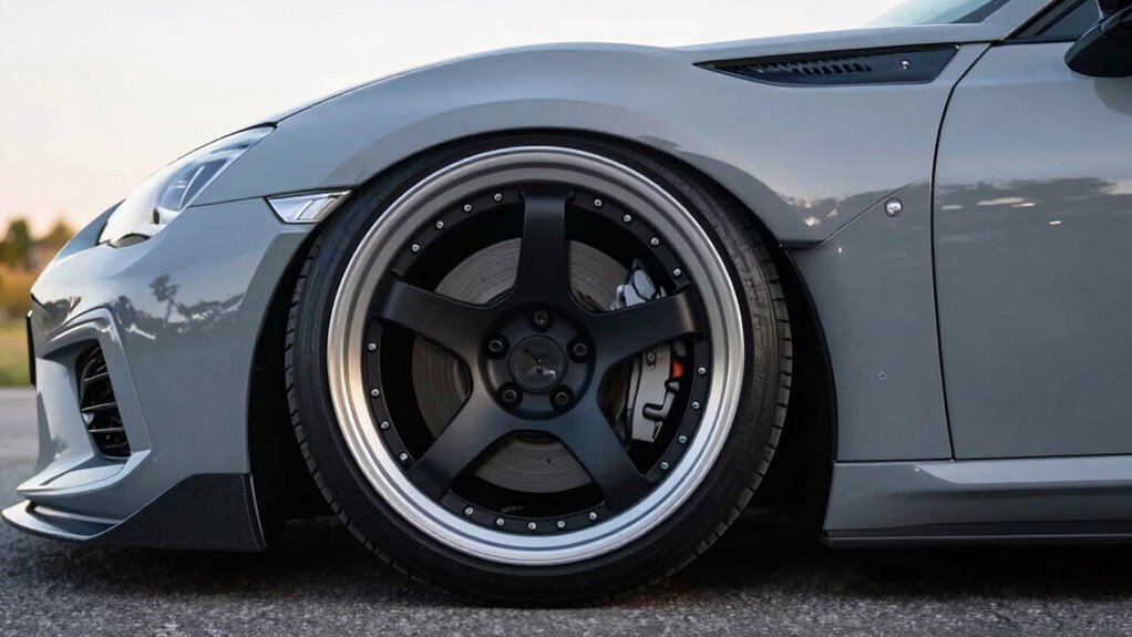 optimized tire and wheel setup