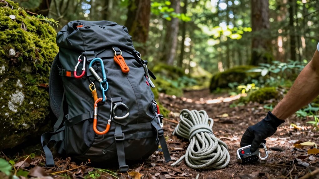 organize gear for safety