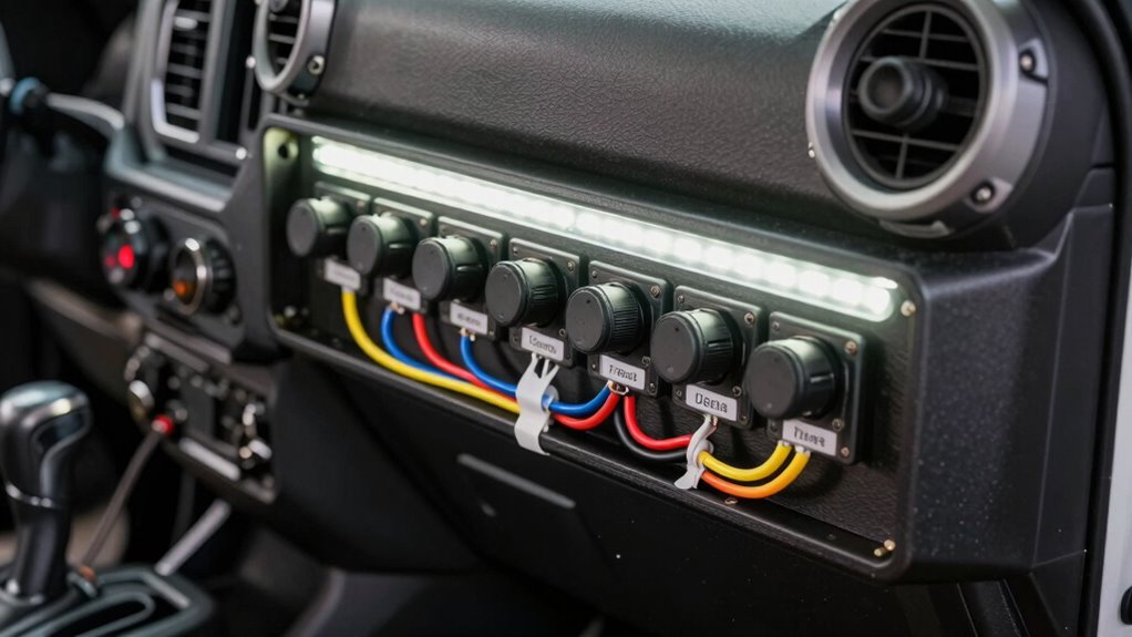 organized off road wiring