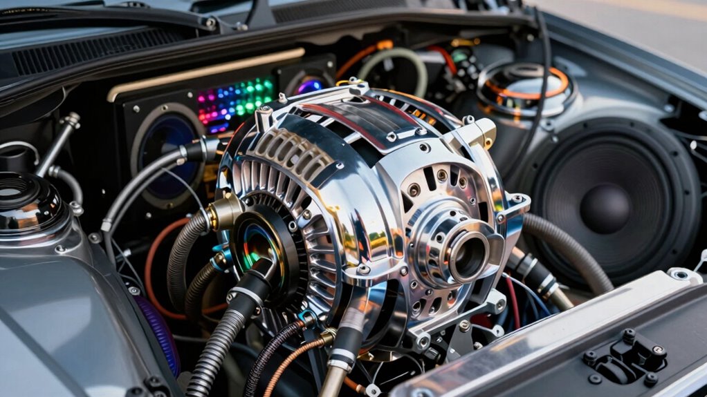 powerful alternators for audio