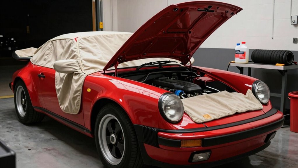 prepare car for storage