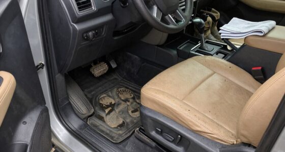 preventing mud inside truck