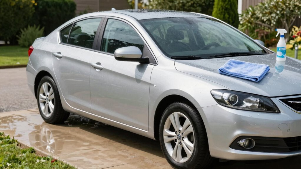 proper drying and waxing techniques